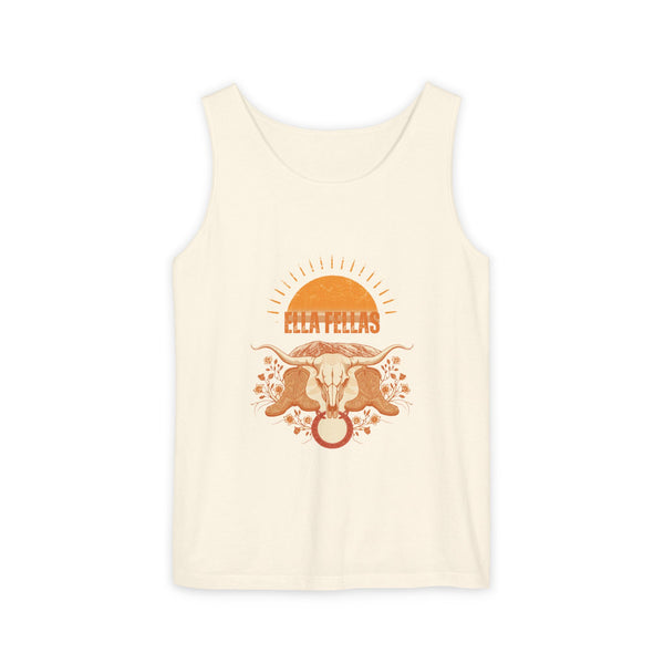 Longhorn Sunburst Tank