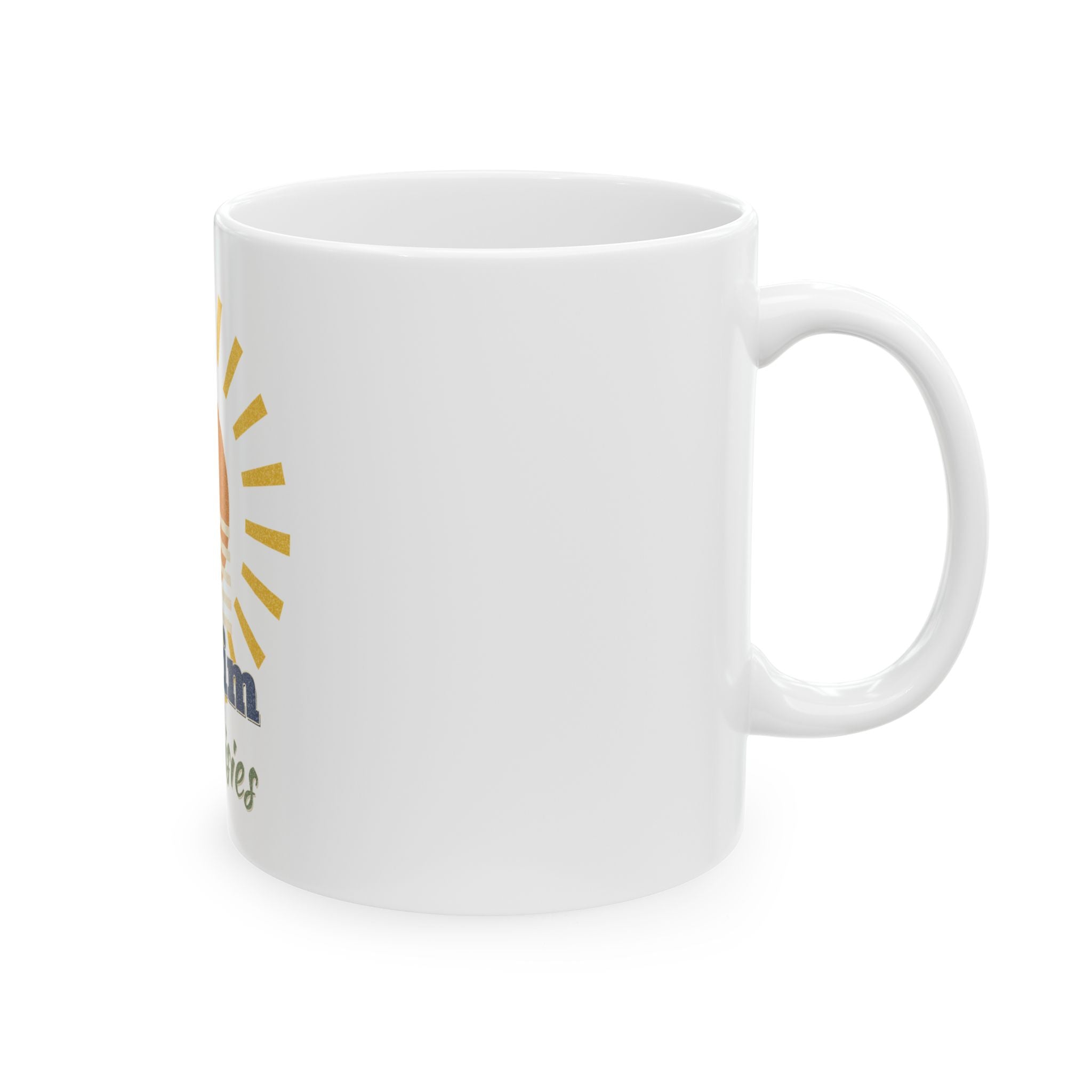 Ella Fellas Denim and Daisies Mug