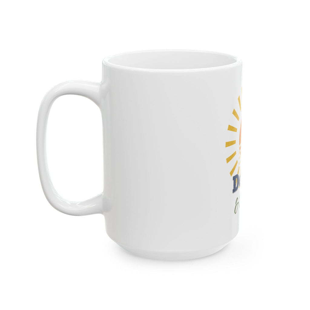 Ella Fellas Denim and Daisies Mug