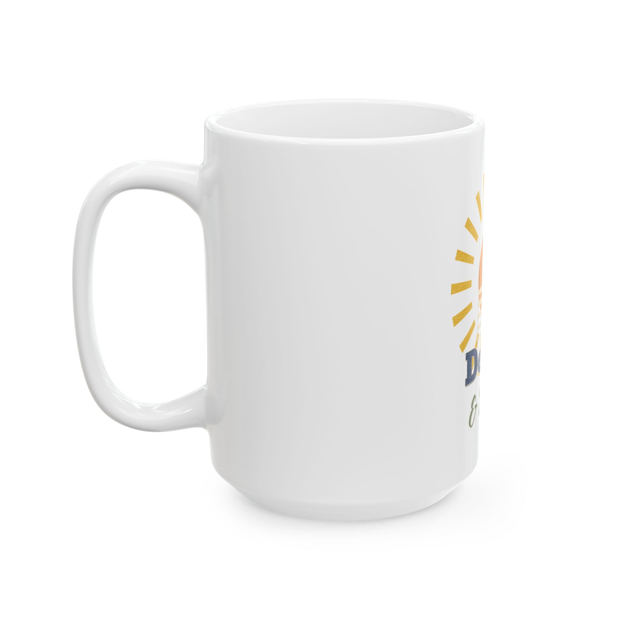 Ella Fellas Denim and Daisies Mug