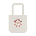 Rope Badge Canvas Tote Bag