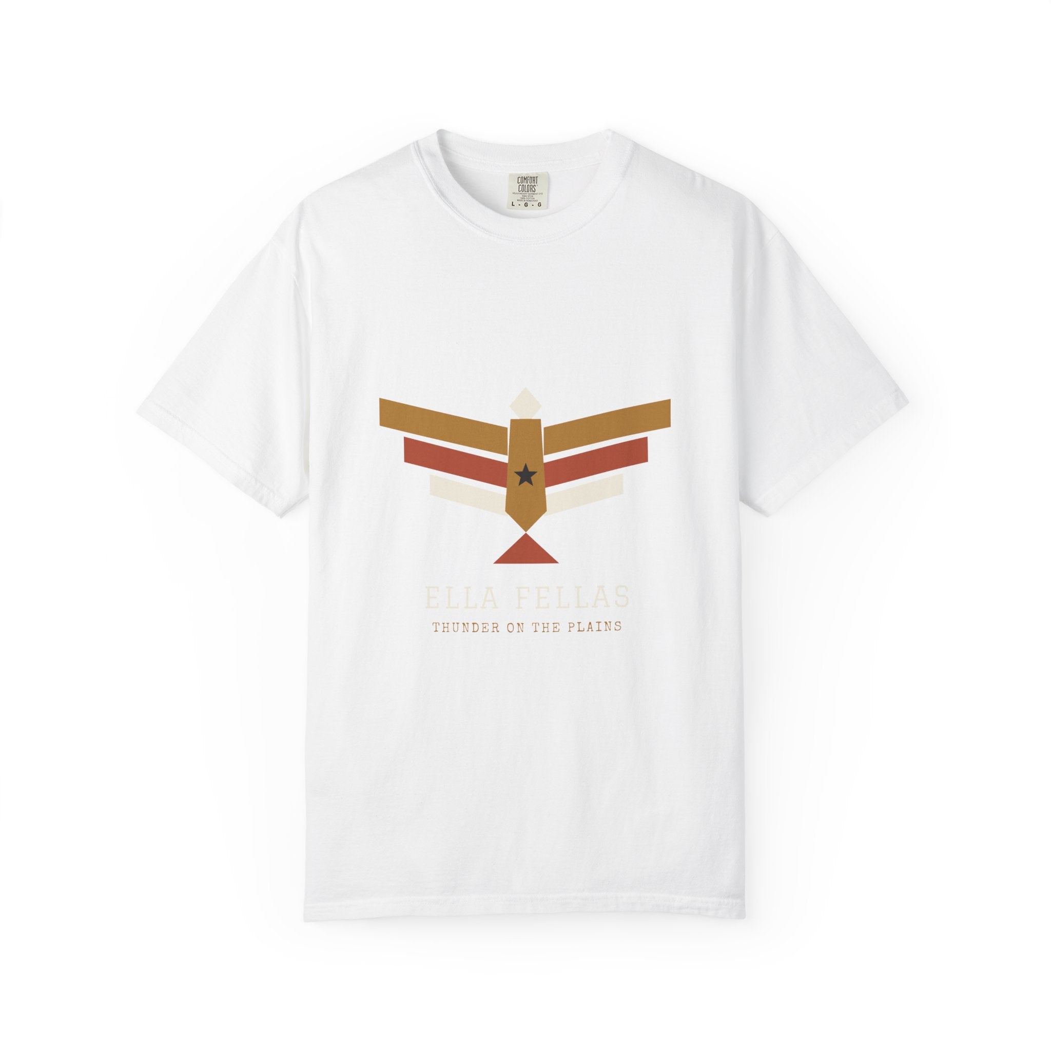 White | flat front