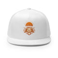 White | Longhorn Sunburst trucker cap front