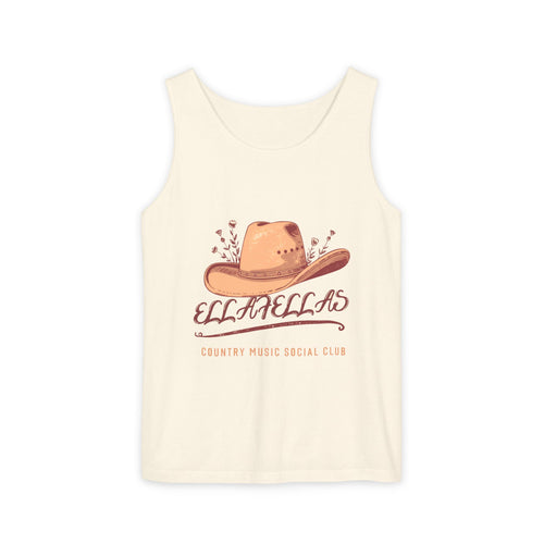Cowgirl Hat tank in Ivory — Ella Fellas