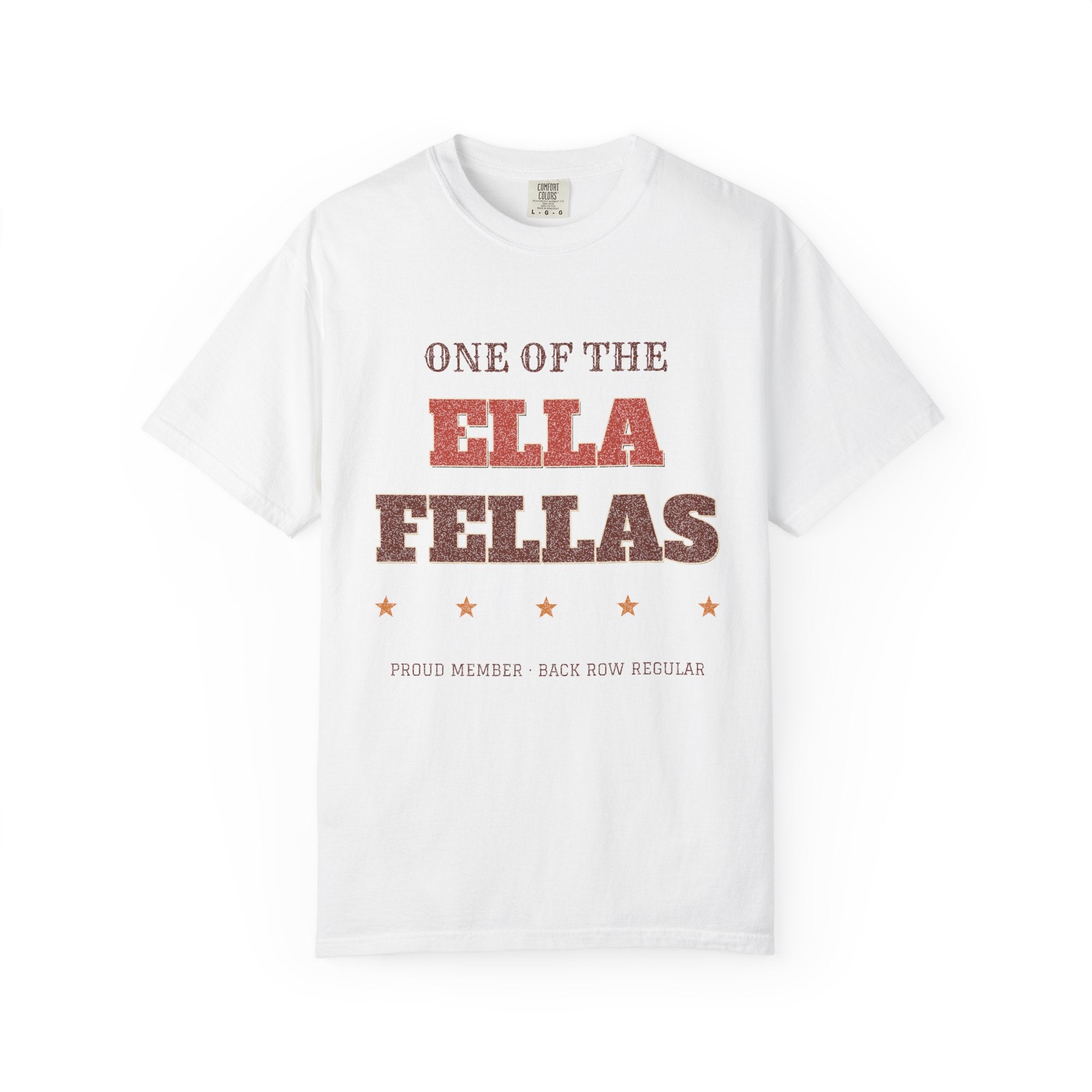 White | flat front