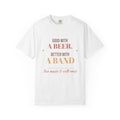 White | flat front