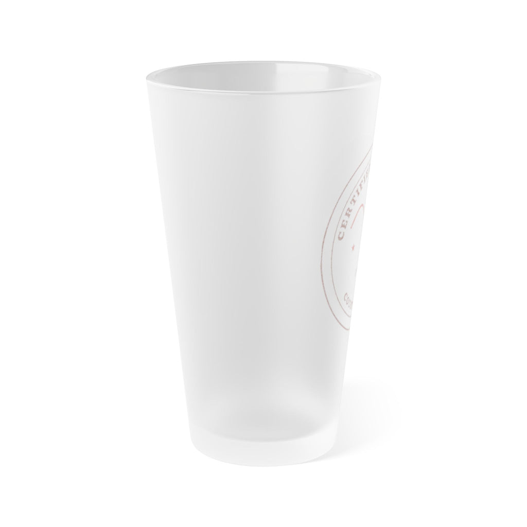 Certified Ella Fella Frosted Pint Glass