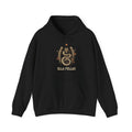 Snake and Horseshoe hoodie in Black — Ella Fellas