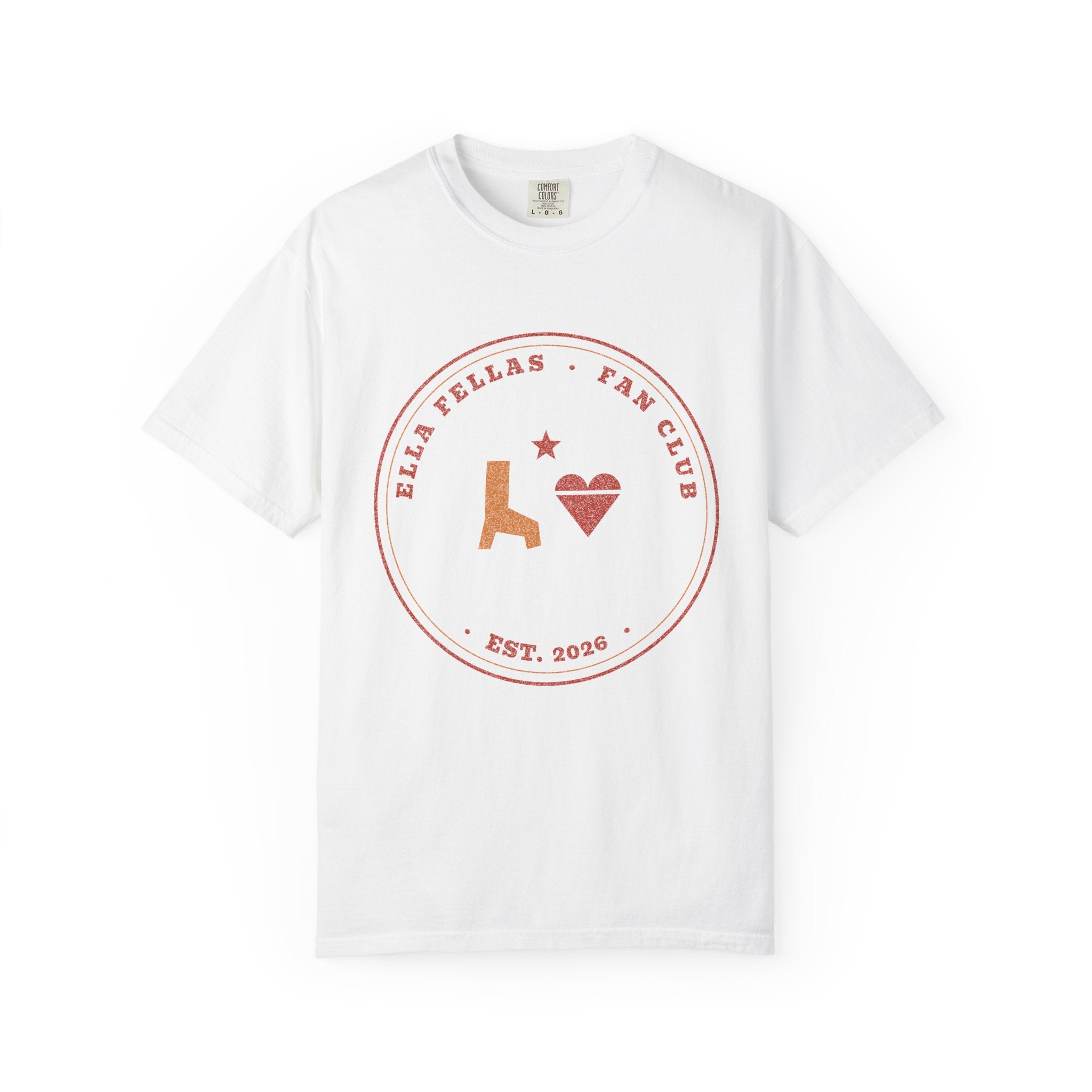 White | flat front