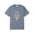 Rodeo Longhorn tee in Blue Jean — Ella Fellas