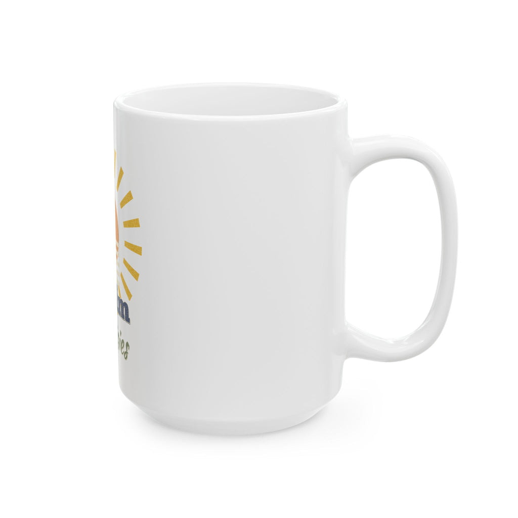 Ella Fellas Denim and Daisies Mug