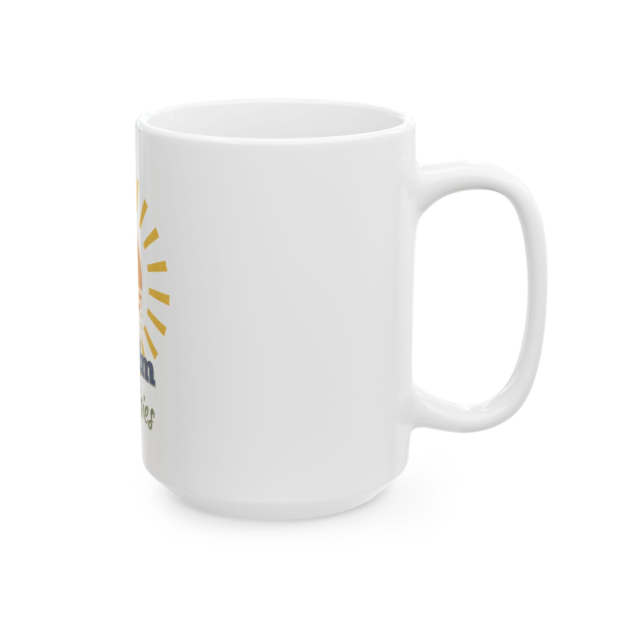 Ella Fellas Denim and Daisies Mug