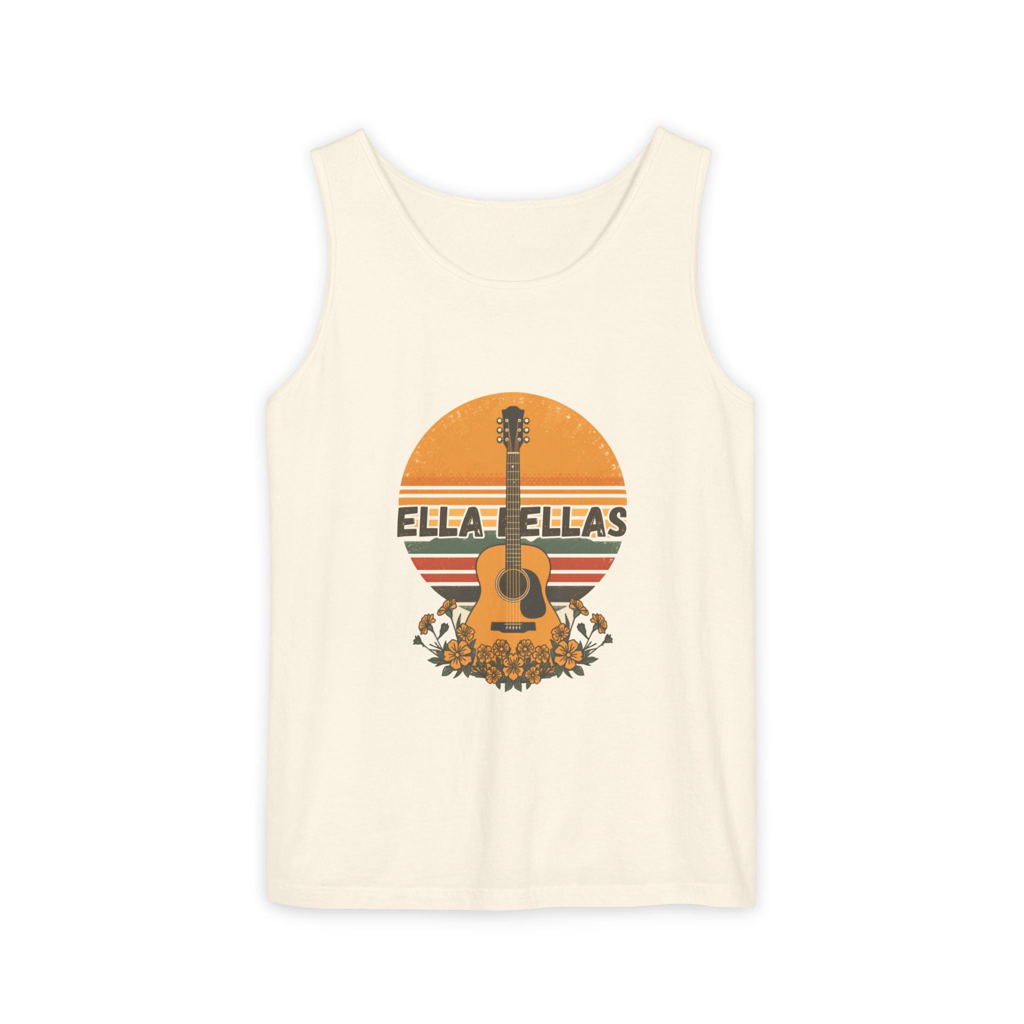 Guitar Sunset tank in Ivory — Ella Fellas