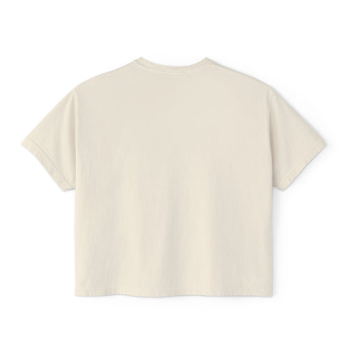 Boots and Banner Boxy Tee - Womens