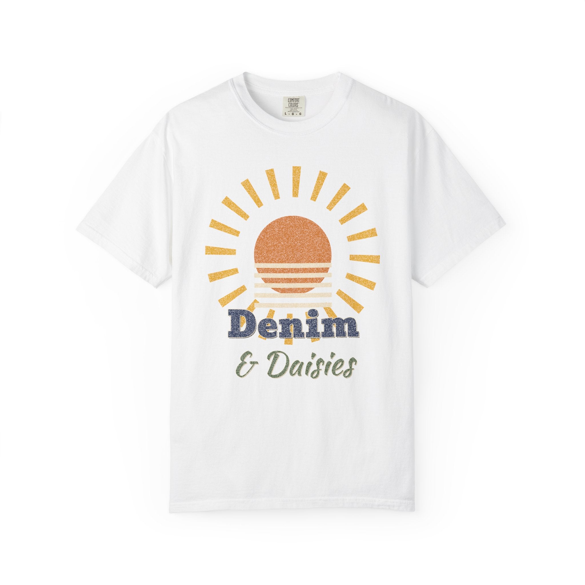 White | flat front