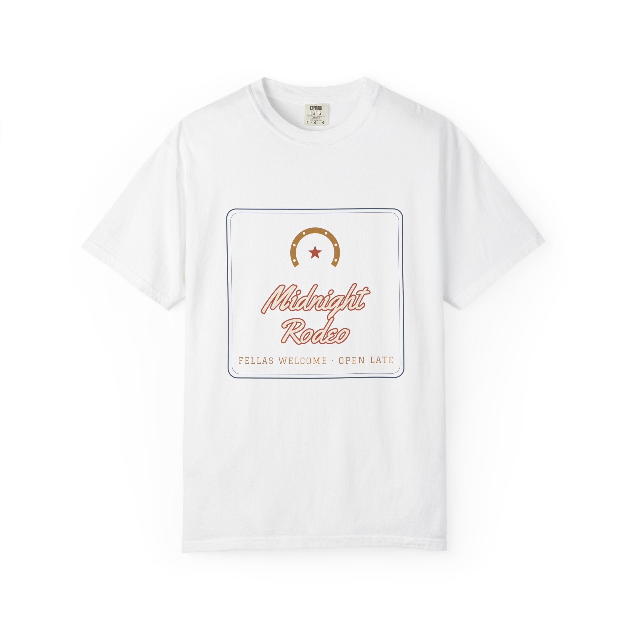 White | flat front