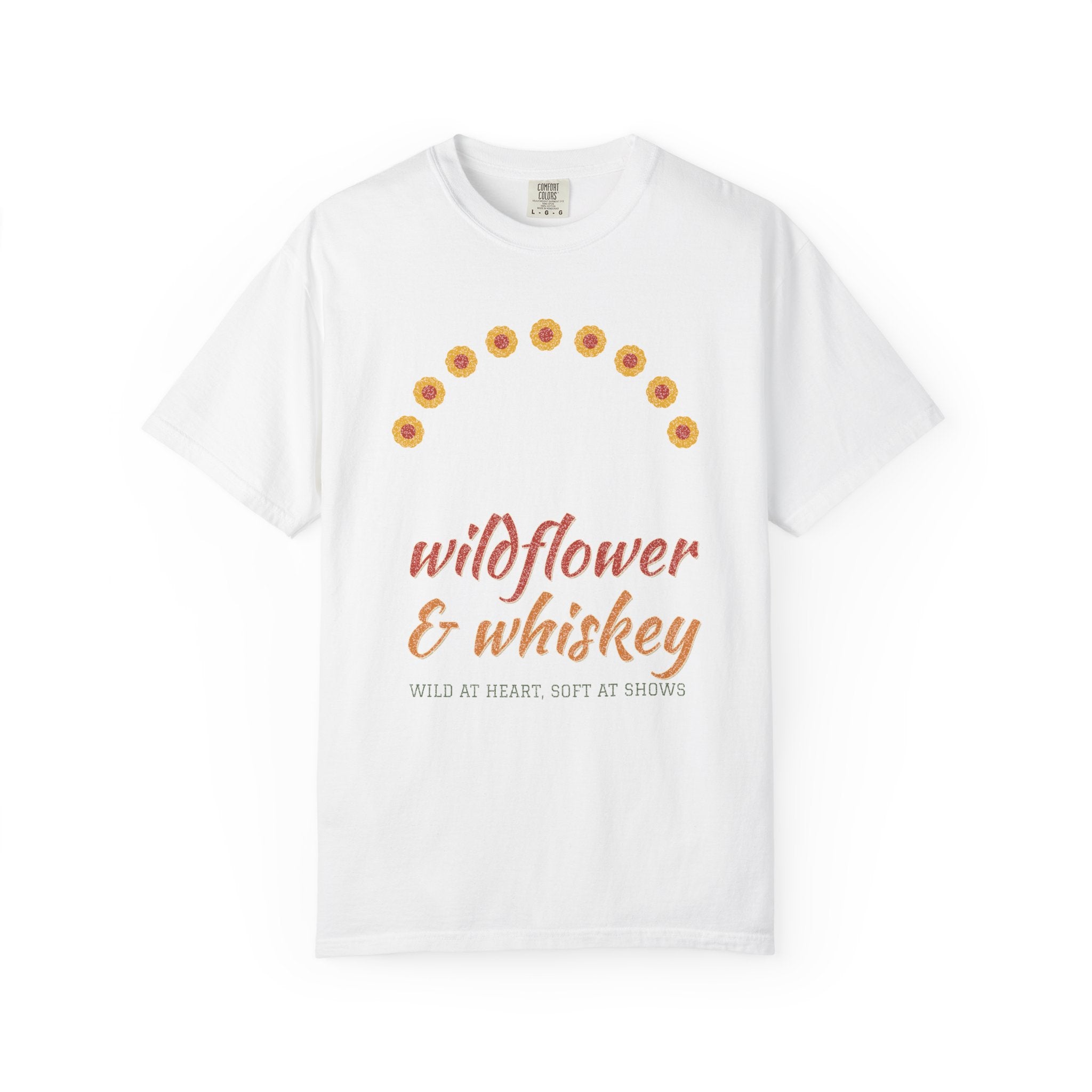 White | flat front