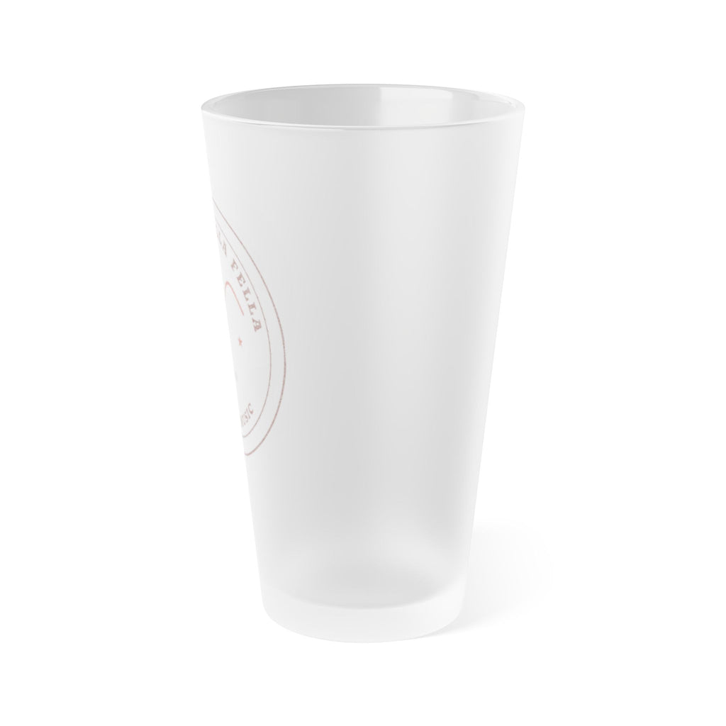 Certified Ella Fella Frosted Pint Glass