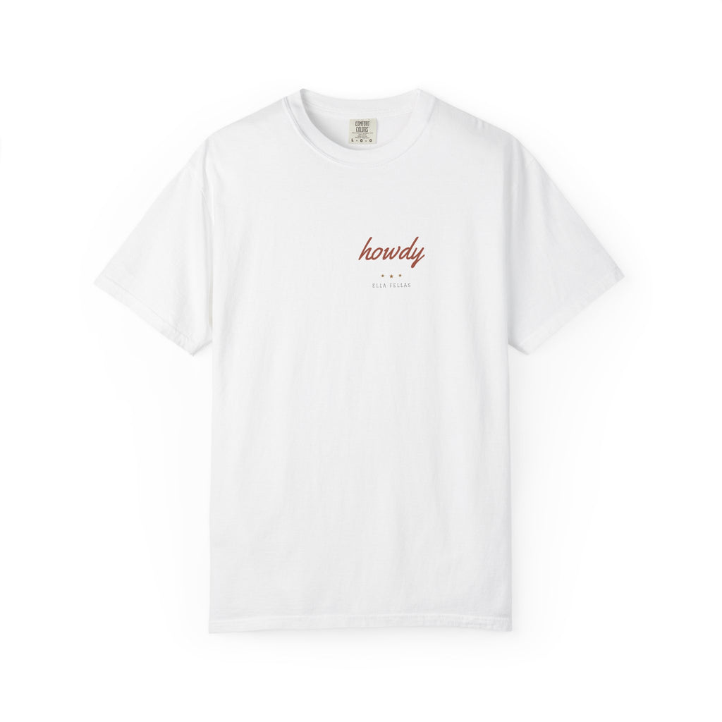 White | flat front