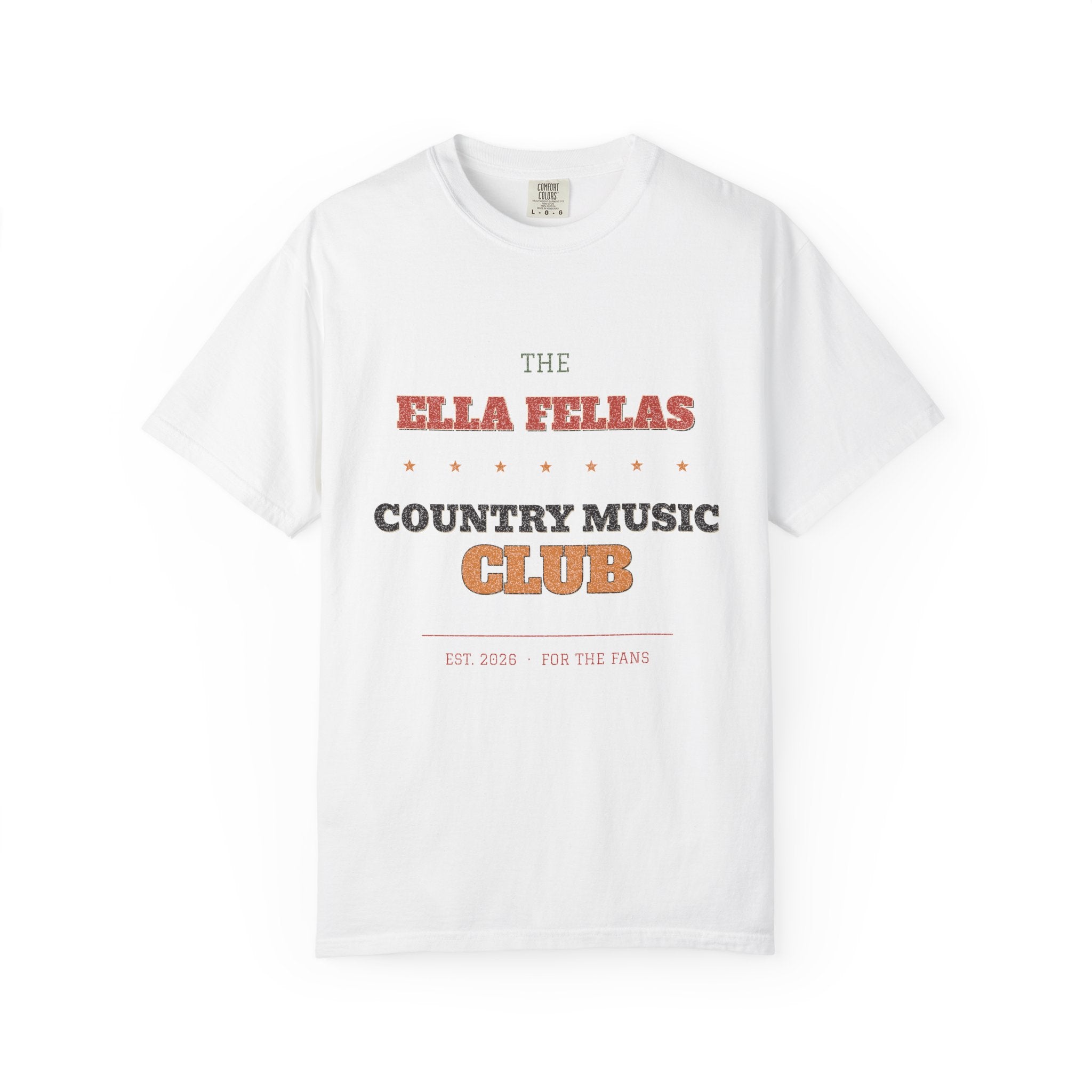 White | flat front