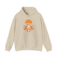 Longhorn Sunburst hoodie in Sand — Ella Fellas