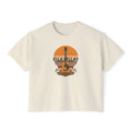 Guitar Sunset womens boxy tee in Ivory — Ella Fellas