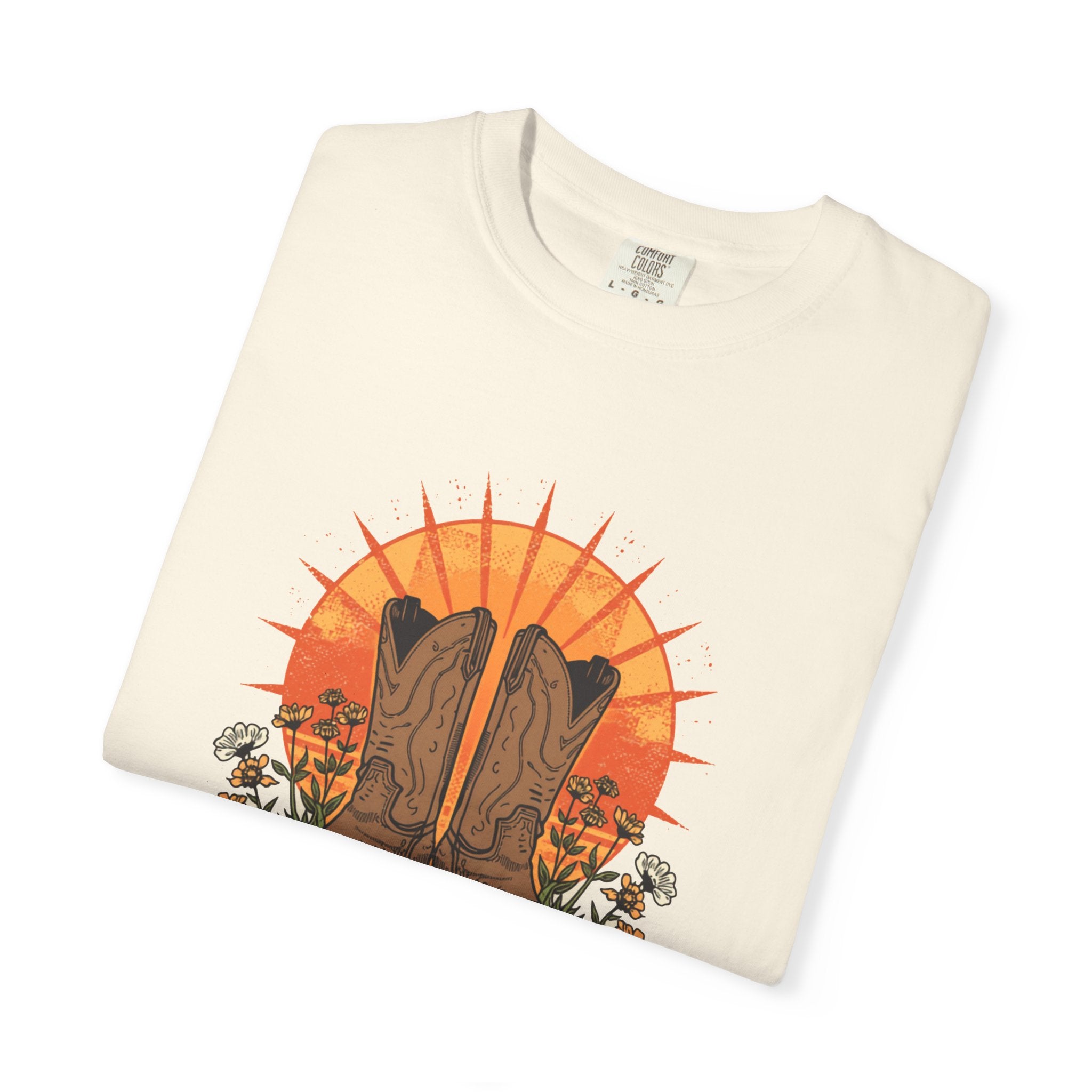Boots and Banner Tee