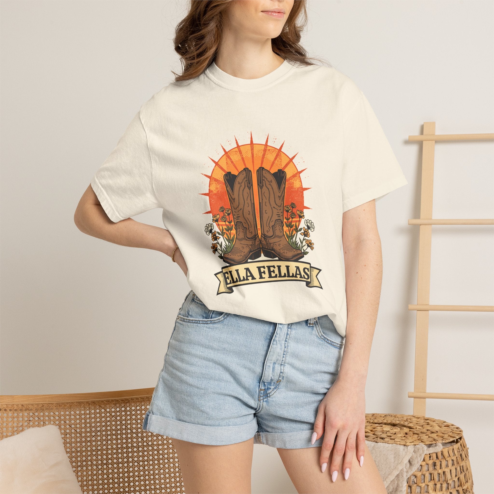 Boots and Banner Tee