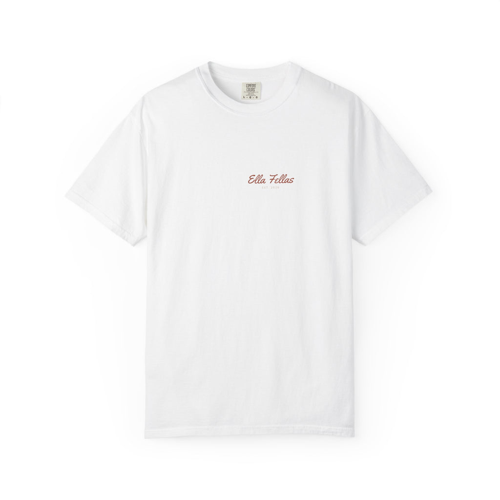 White | flat front