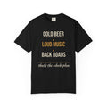 Black | flat front