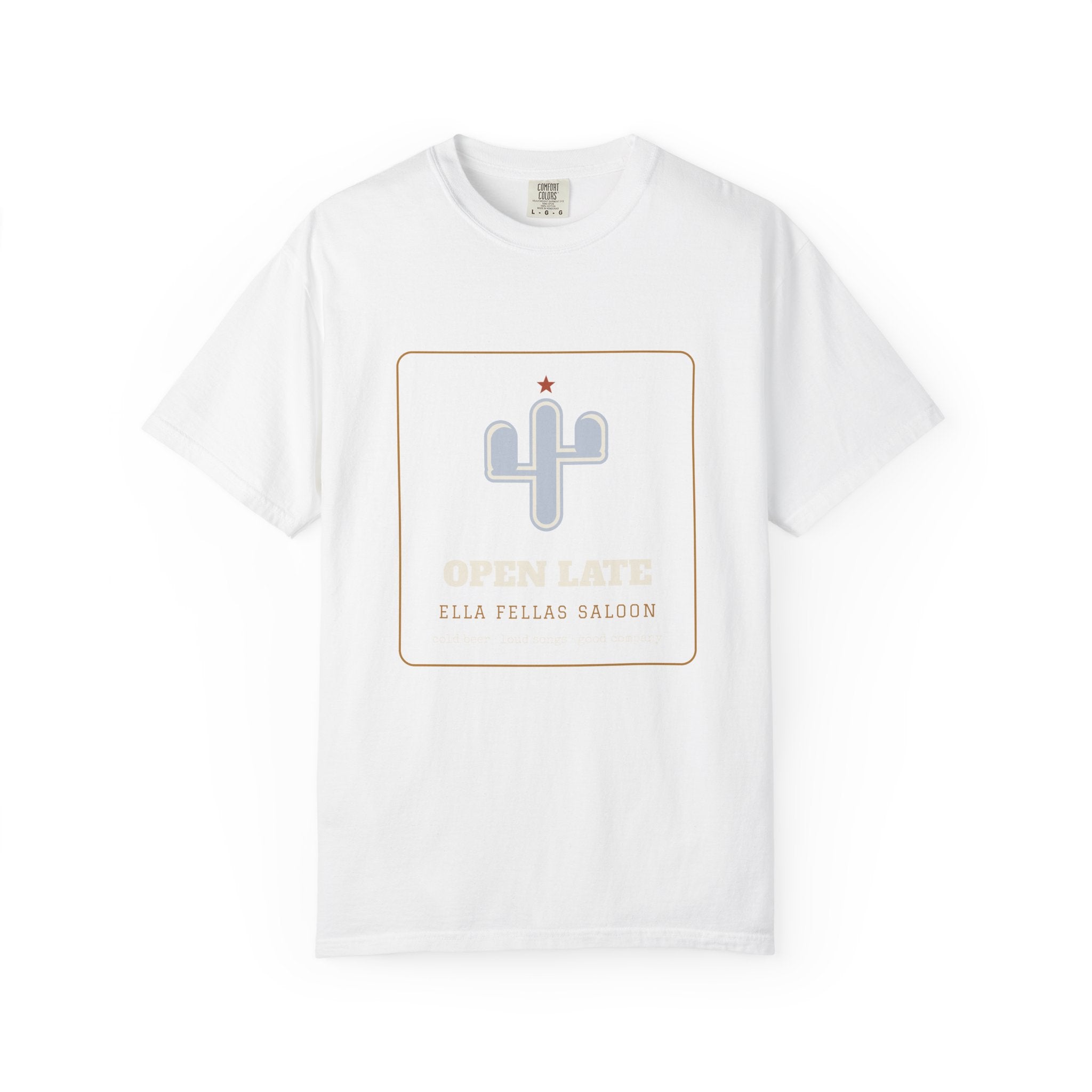 White | flat front