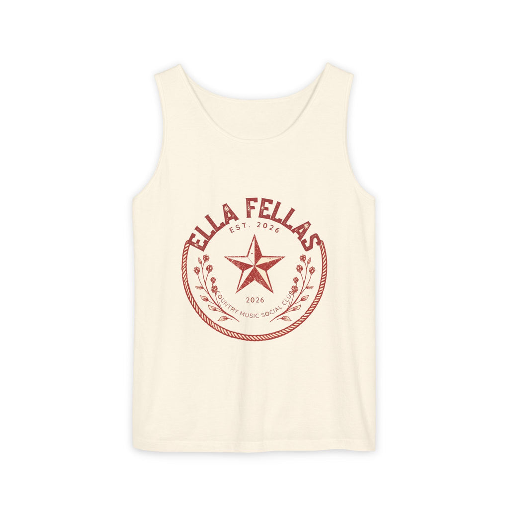 Rope Badge tank in Ivory — Ella Fellas