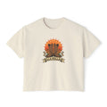 Boots and Banner boxy tee in ivory — Ella Fellas