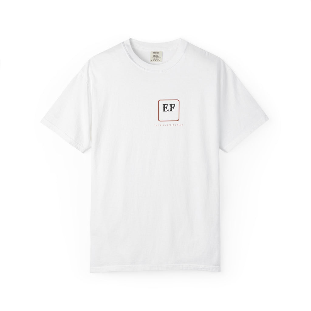 White | flat front