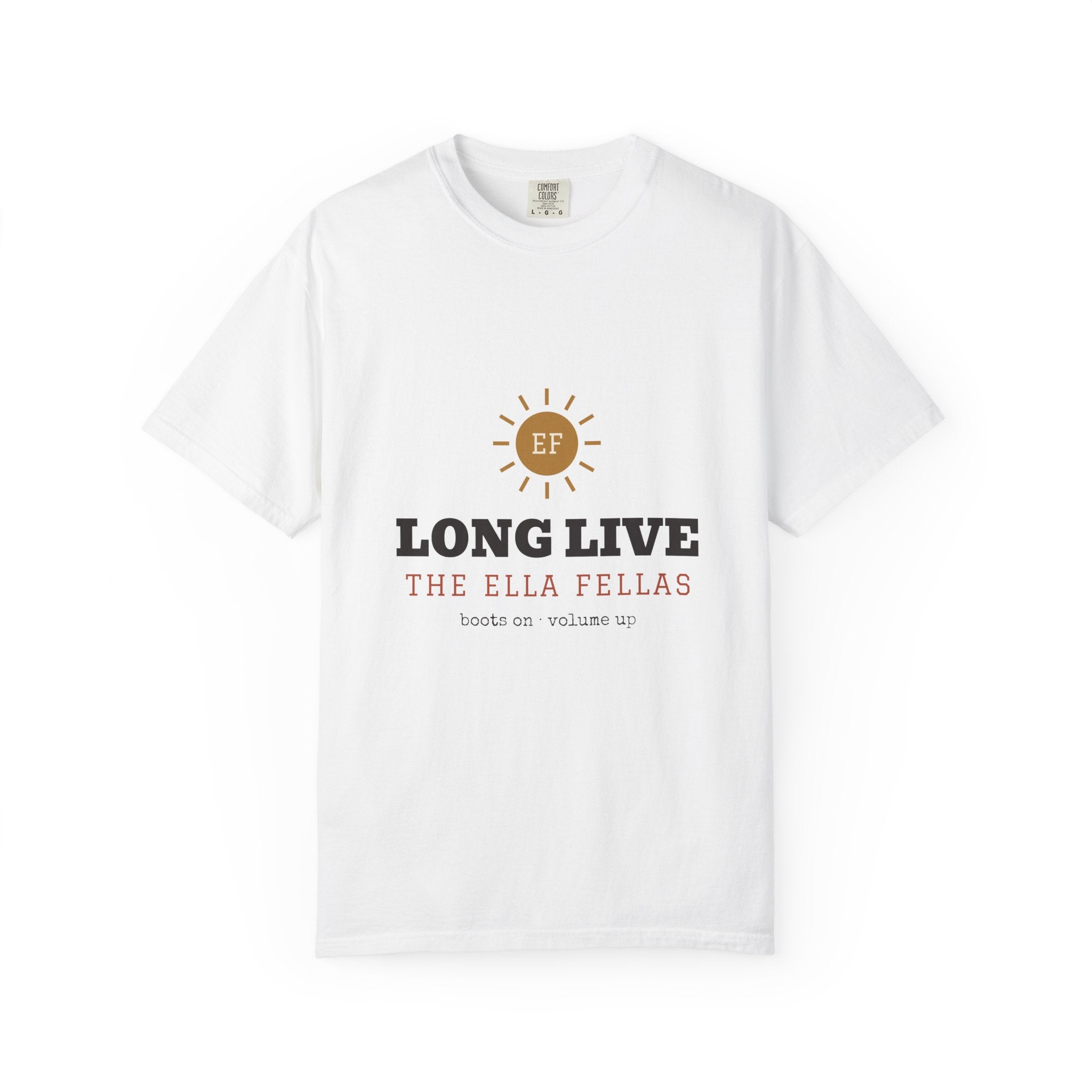 White | flat front