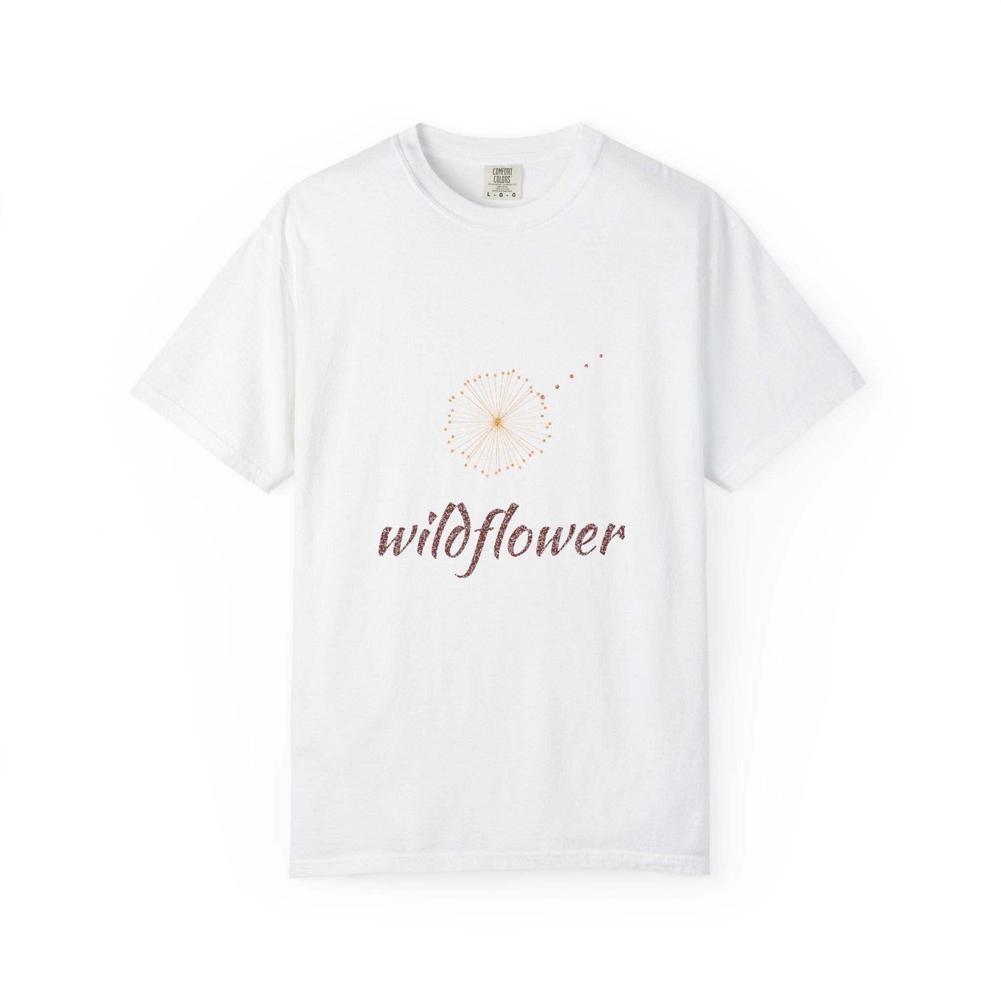 White | flat front