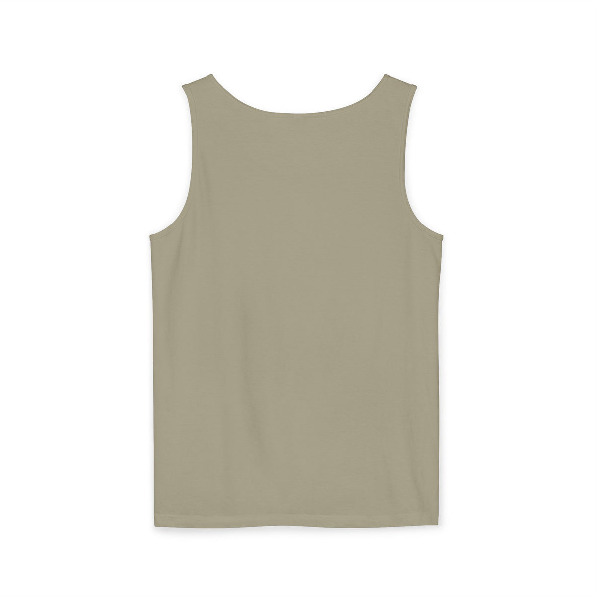 Wildflower Bouquet tank top in Sandstone, back view — Ella Fellas