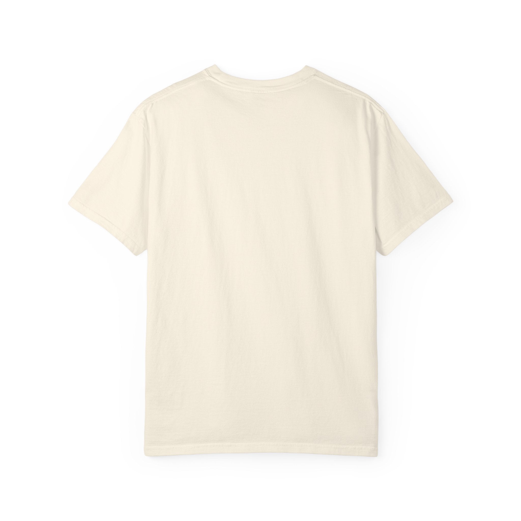 Cowgirl Hat tee in Ivory, back view — Ella Fellas