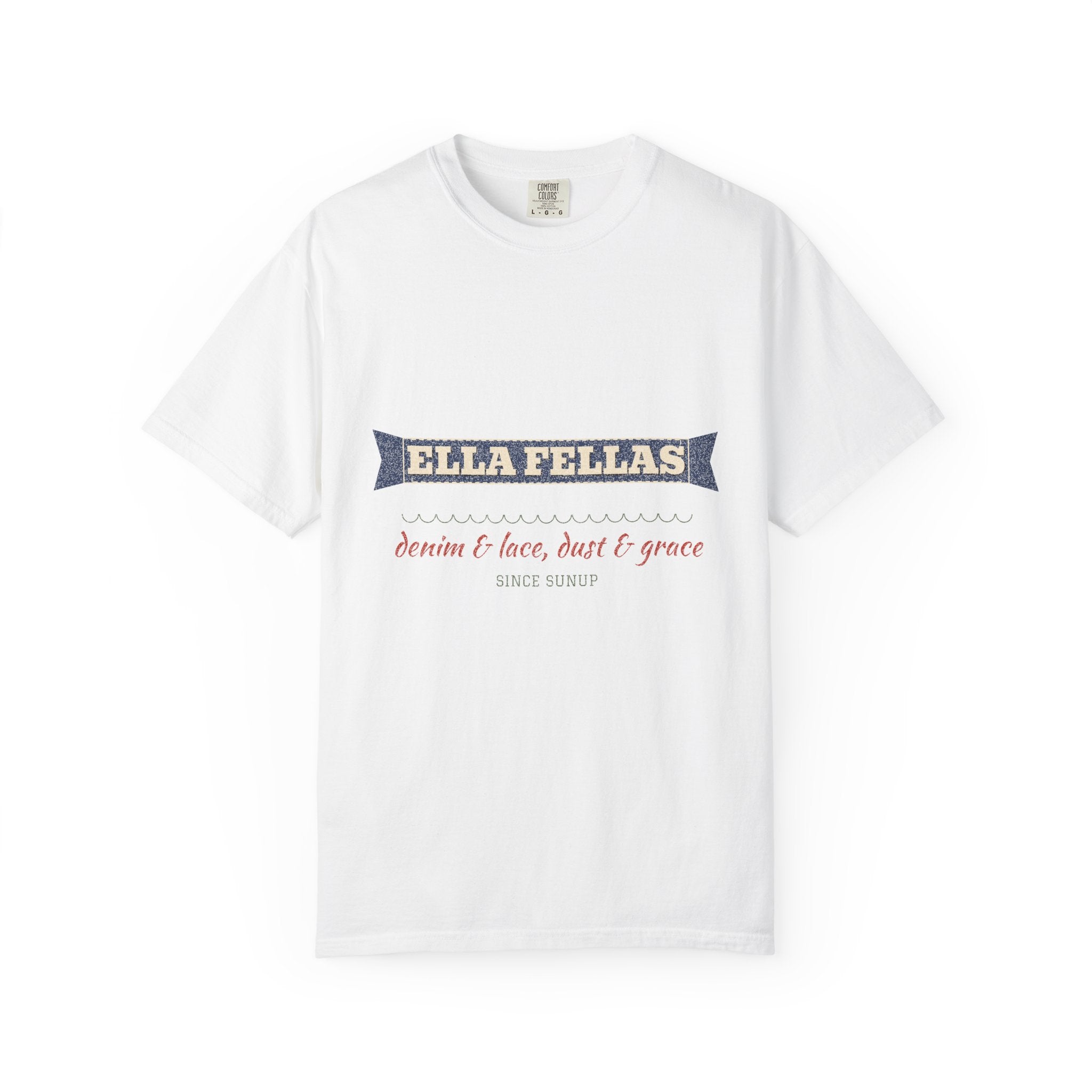 White | flat front
