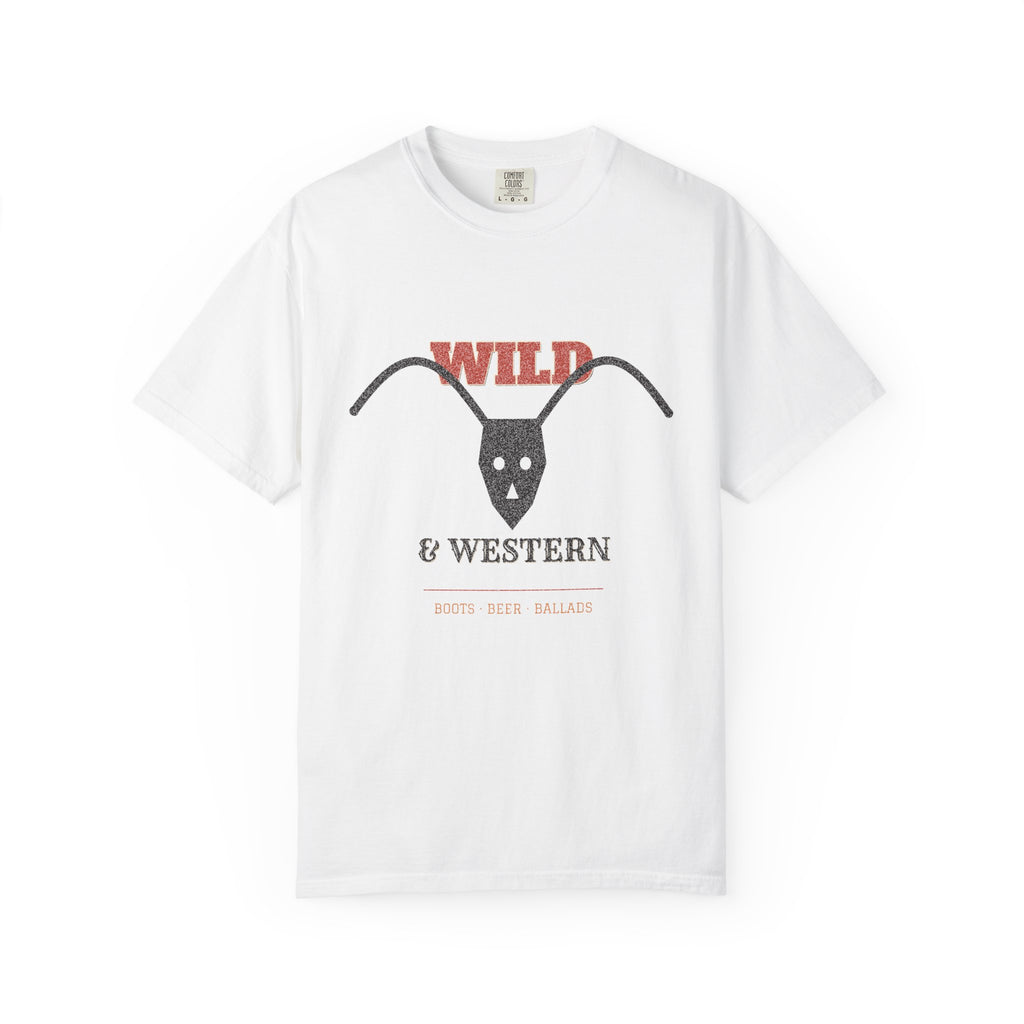 White | flat front