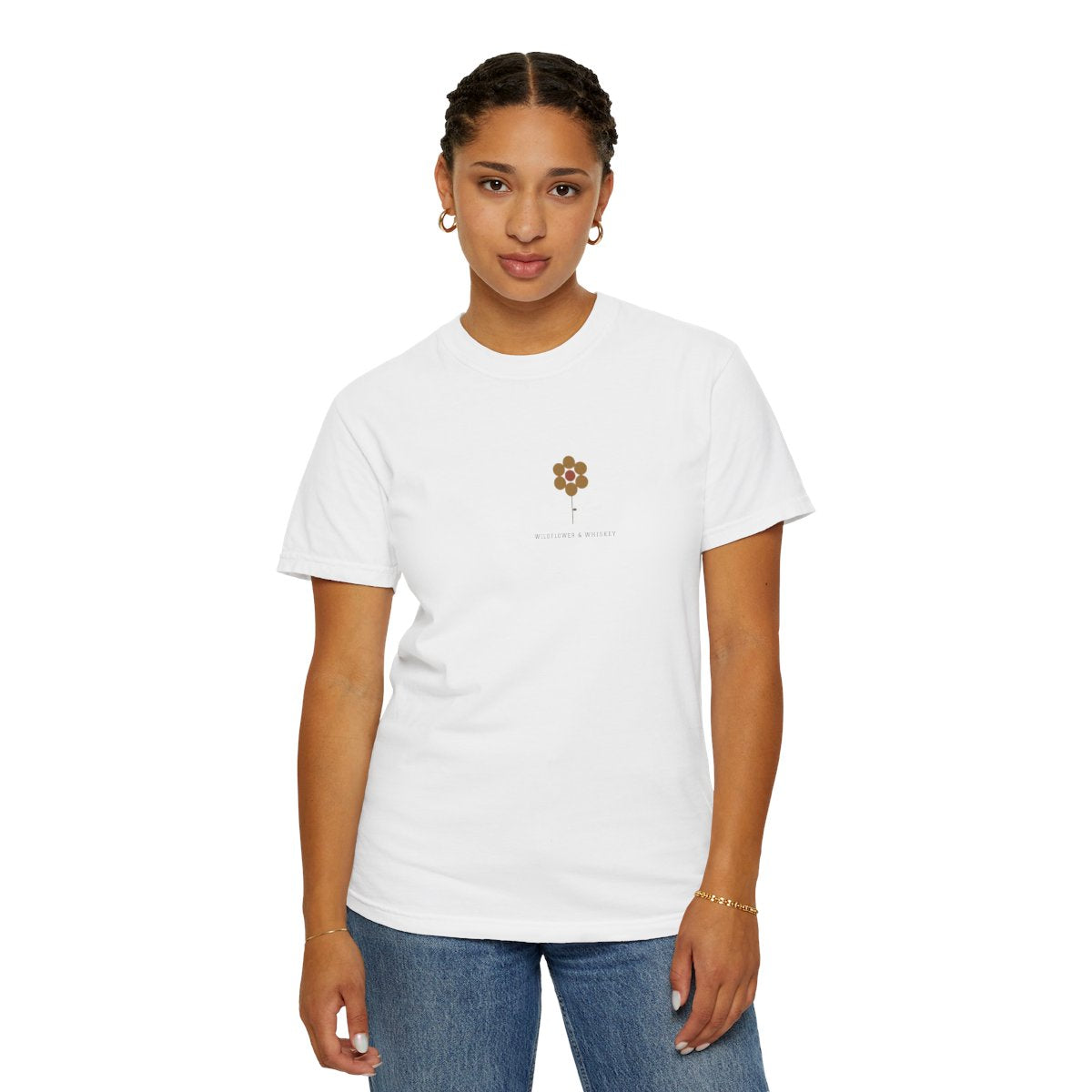 White | female model
