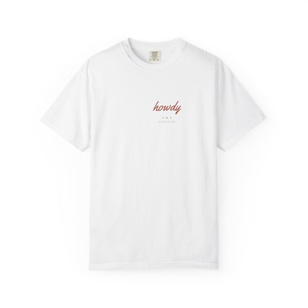 White | flat front