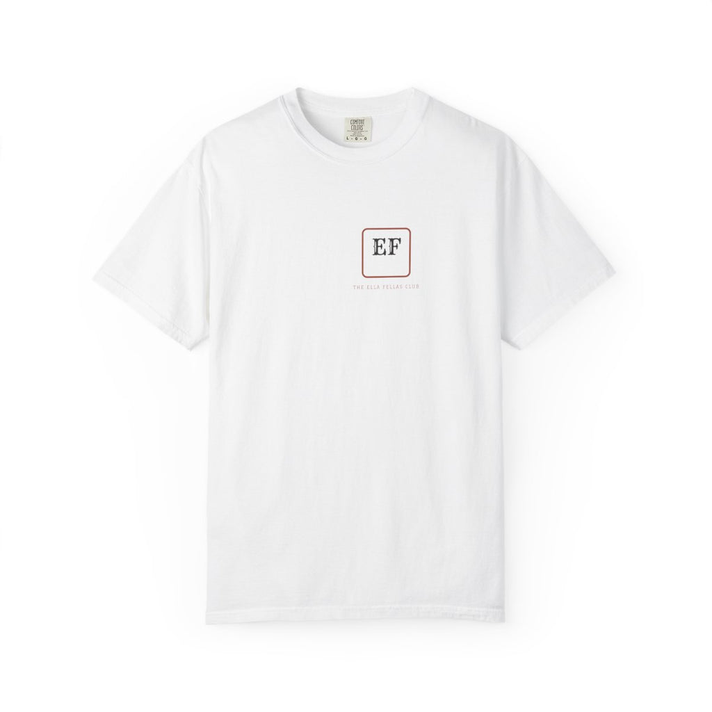 White | flat front