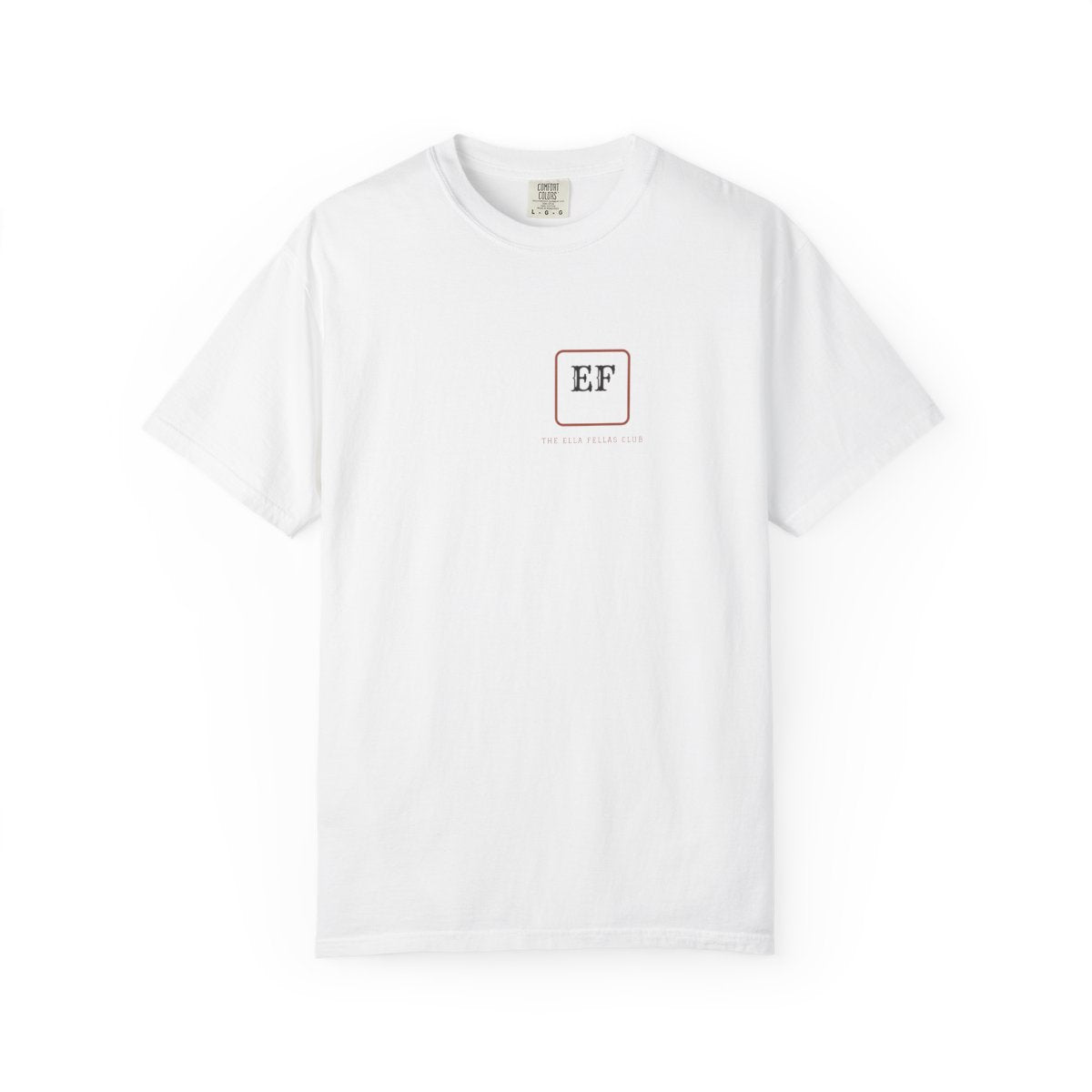 White | flat front