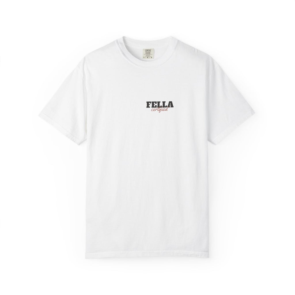 White | flat front